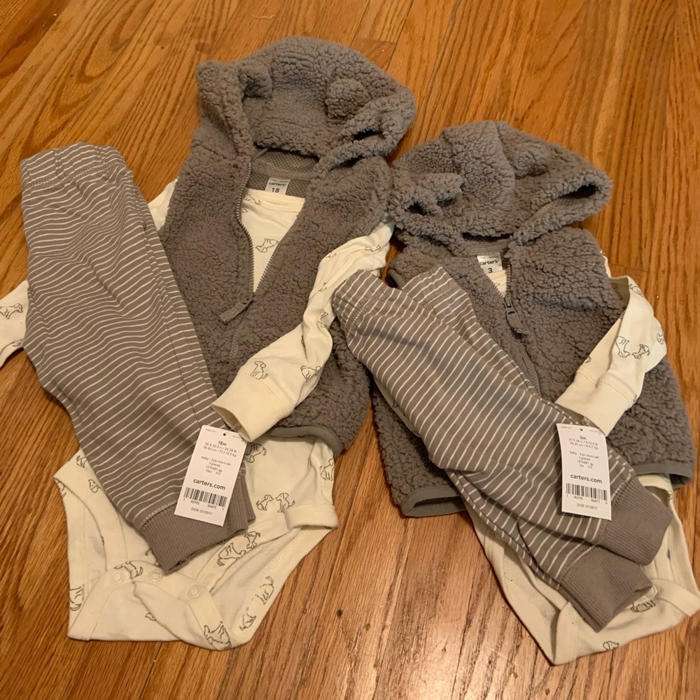 Brand NWT Carter Sherpa vest outfit